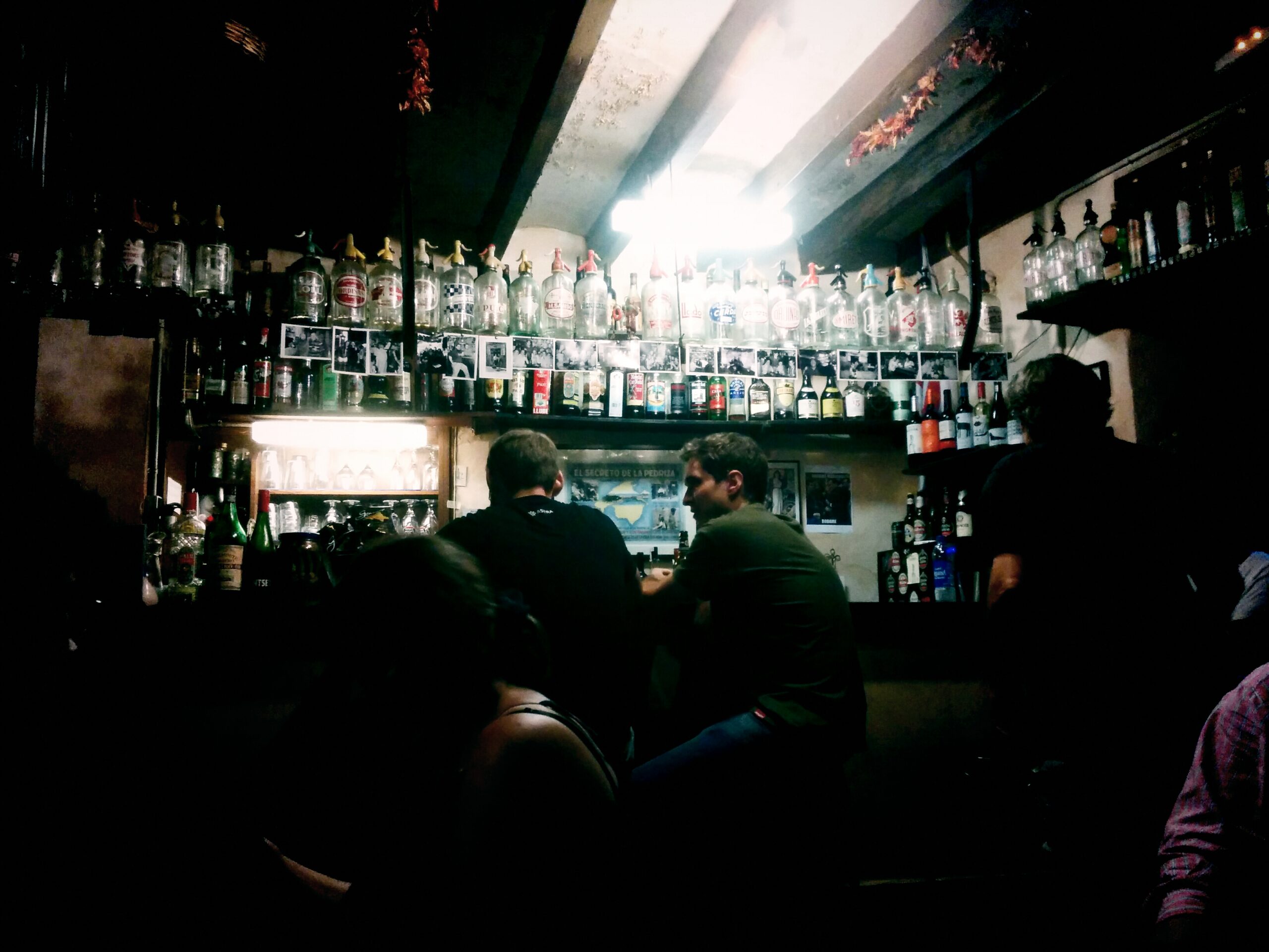 A bar named "El Bar Bosch" in Palma De Mallorca old town