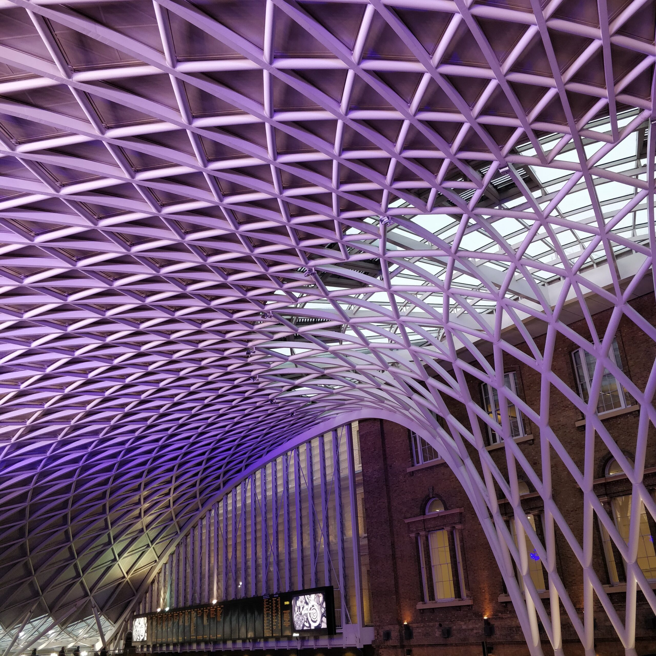 Kings Cross station ceiling