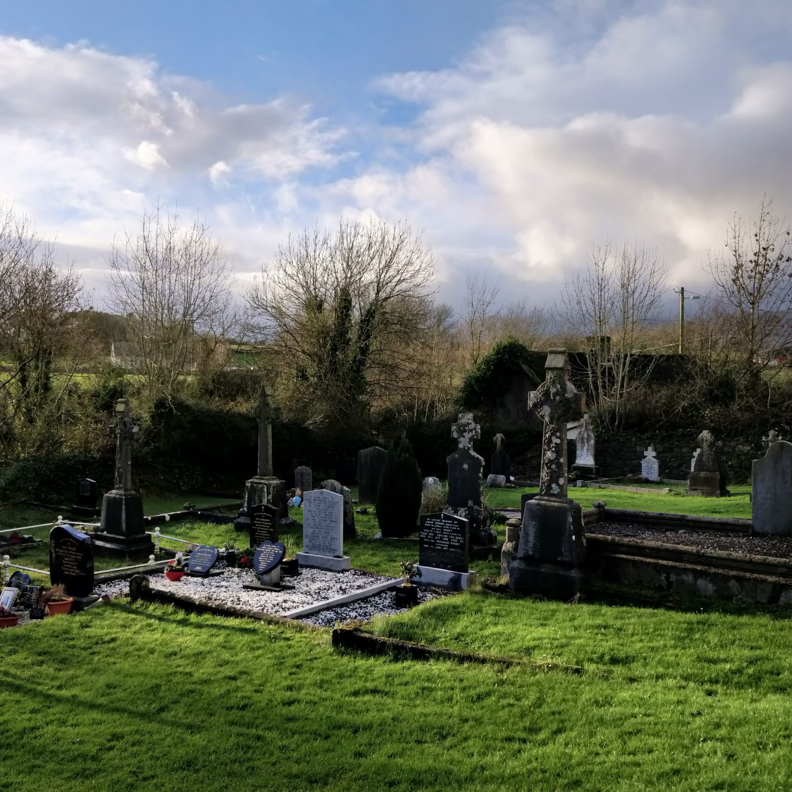 Irish graveyard